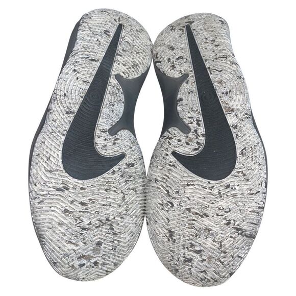 Nike Air Precision Mens Basketball Sneakers Wolf Grey/Black Size 7.5 - Picture 6 of 7